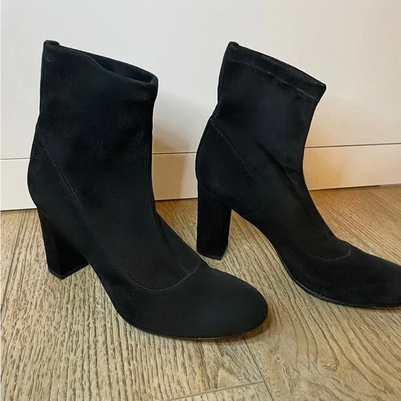 Barney’s New York Vero Cuoio Black Suede Boots (38.5) - Picture 1 of 13